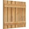 Ekena Millwork Spaced Board-n-Batten Shutters, Rough Sawn Western Red Cedar, 34 3/4W x 29H, PR RBS06S35X029RWR - alternate 2